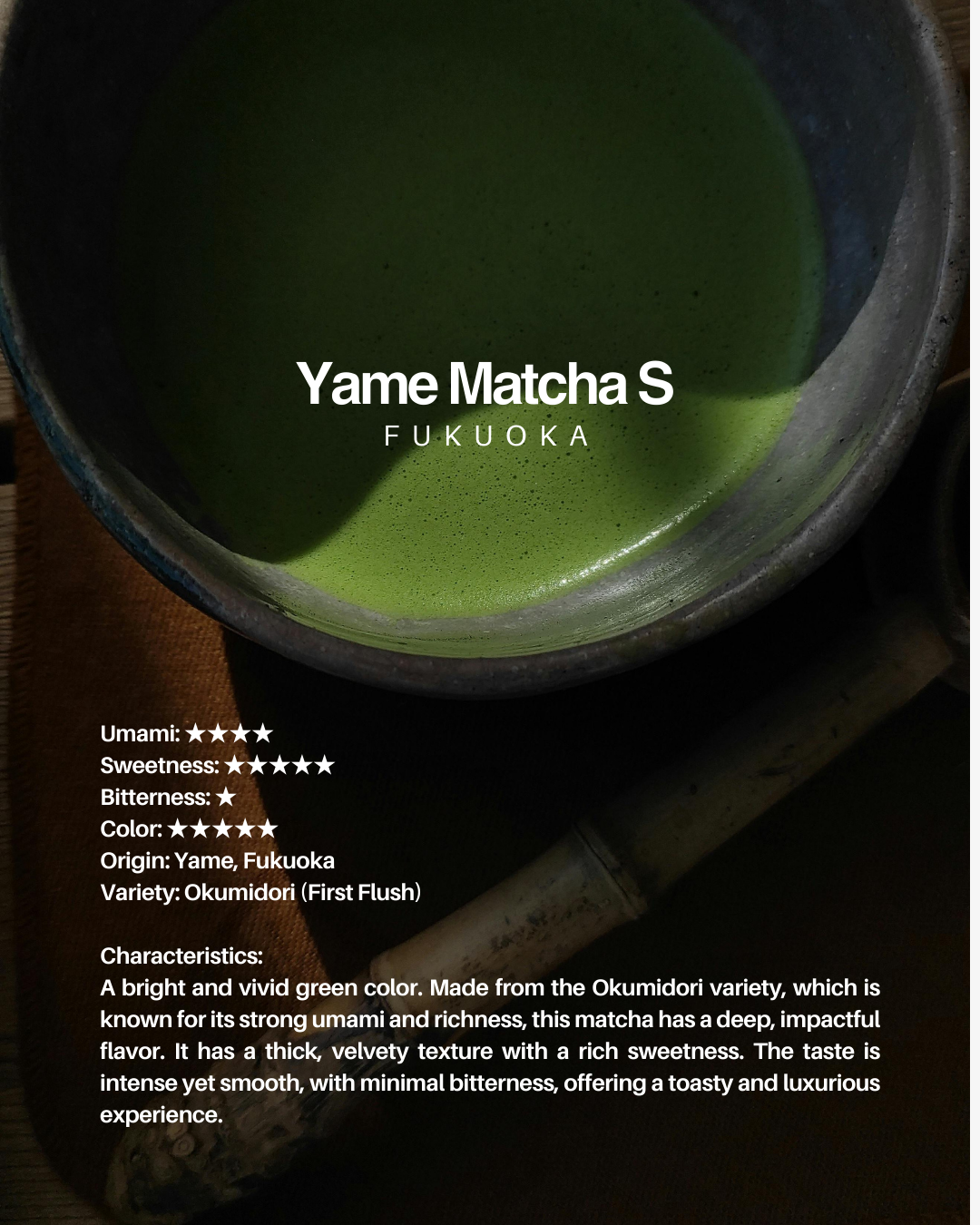 Yame Matcha S / sample 20g