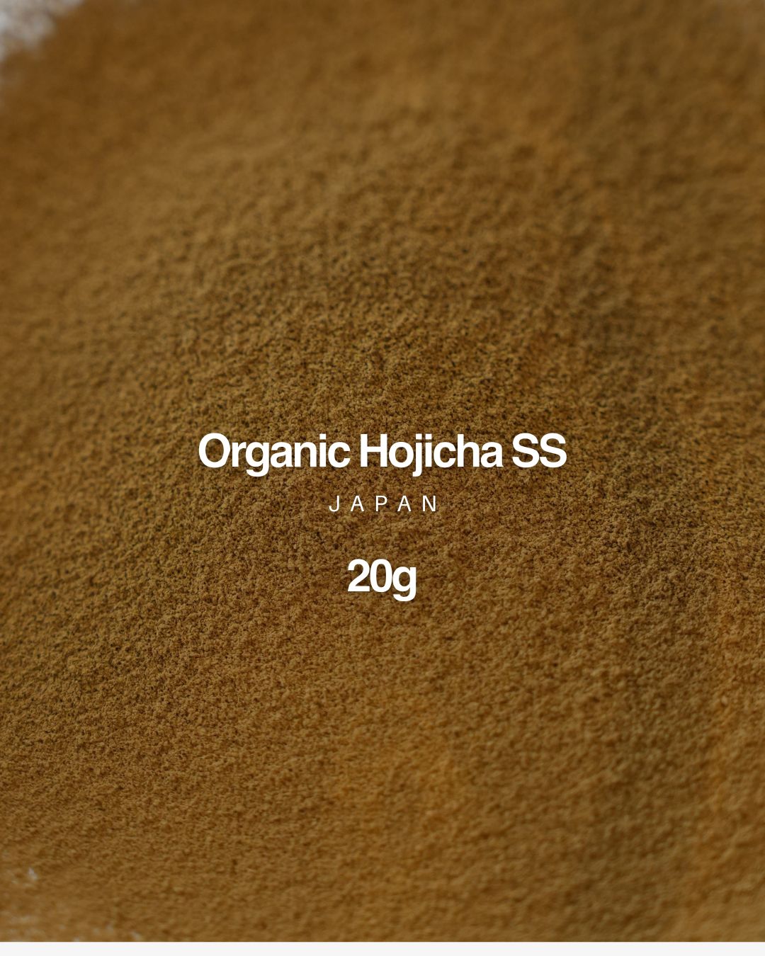 organic hojicha SS / sample 20g