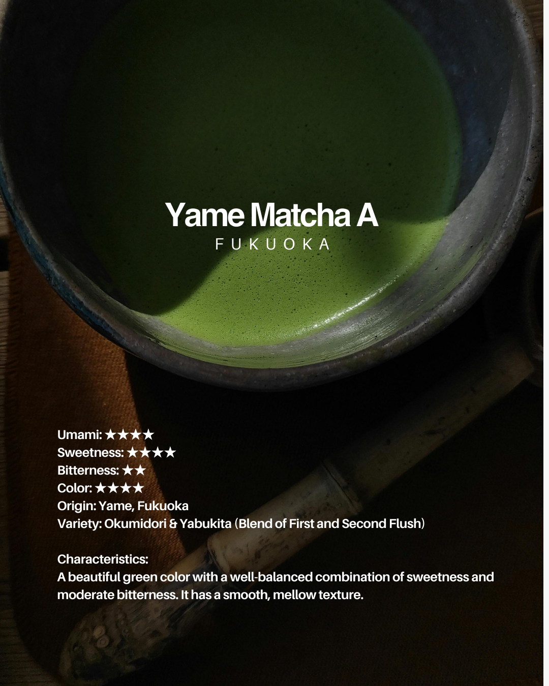 Yame Matcha A / sample 20g