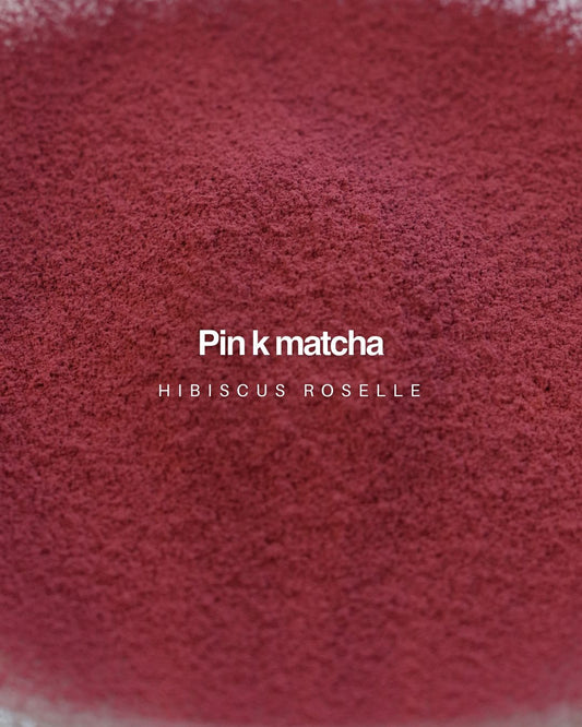 Pink matcha(Hibiscus Roselle Pink) / sample 20g